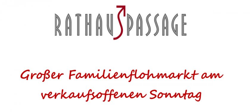 Familienflohmarkt – 02.04.