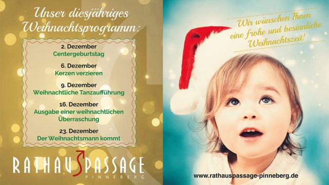 Weihnachtsprogramm 2017