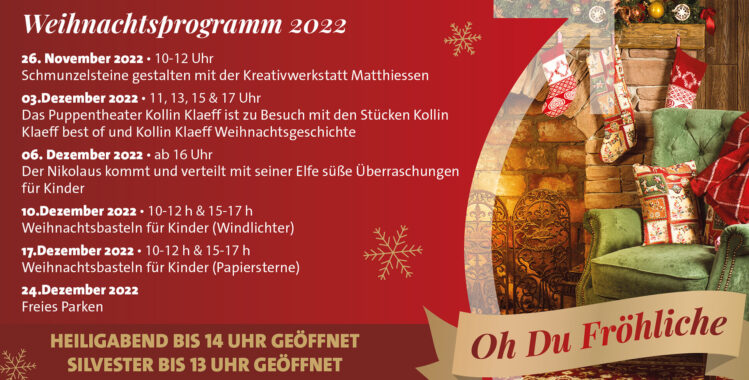 Weihnachtsprogramm 2022