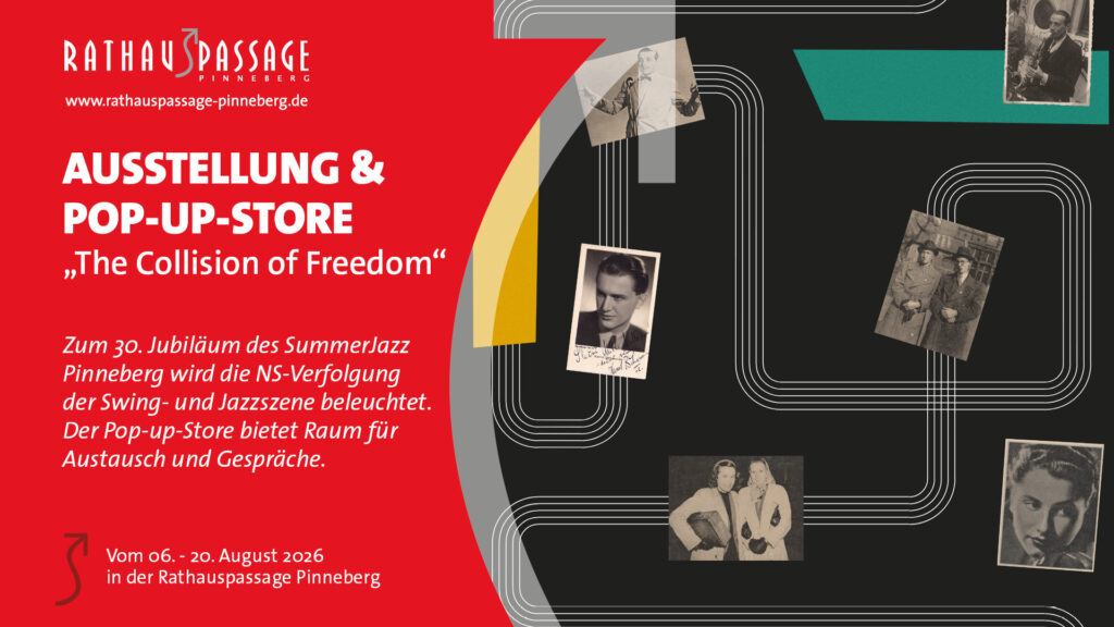 Ausstellung in der Rathauspassage: „The Collision of Freedom“