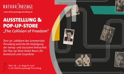 Ausstellung in der Rathauspassage: „The Collision of Freedom“
